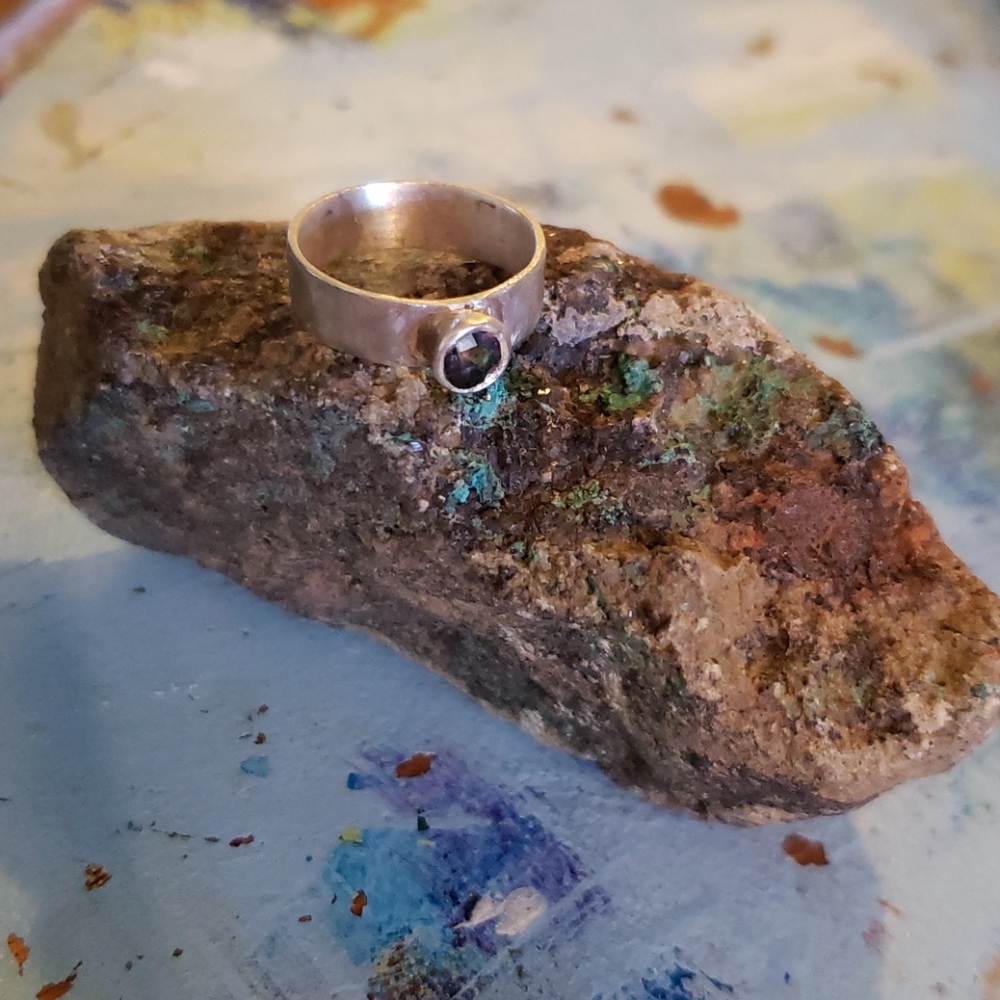 925 /999 Handmade SILVER RAINBOW  MYSTIC Quartz